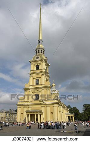 cathedral, person, paul, peter, russia, people View Large Photo Image Stock Image - cathedral, person, paul, peter, russia, people. Fotosearch