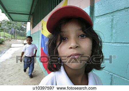 Stock Photo - children, girl, school, person, child, people. Fotosearch