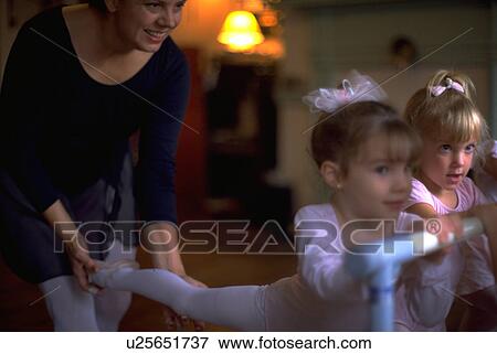 Stock Photo - children, people, art, dance, sport, woman. Fotosearch