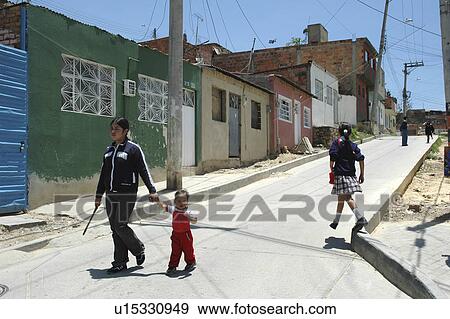 colombia, person, home, children, school, people View Large Photo Image Stock Photo - colombia, person, home, children, school, people. Fotosearch