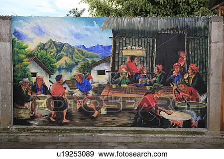 daily, person, depicting, mural, guatemala, people View Large Photo Image Stock Photo - daily, person, depicting, mural, guatemala, people. Fotosearch