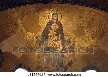 Picture - depicting, child, mosaic, turkey, person, people. Fotosearch