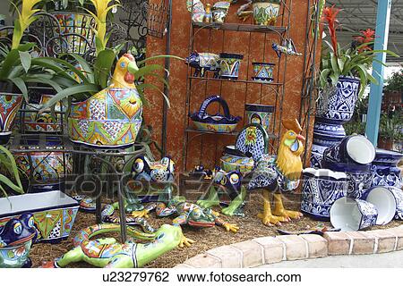 Stock Image - display, Richardson, indoor, inside, nursery, Texas. Fotosearch