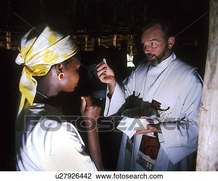 Stock Image - easter, tanzania, celebrates, priest, catholic, 3753. Fotosearch