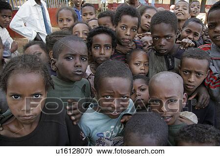 Stock Image - ethiopia, child, kid, children, person, people. Fotosearch