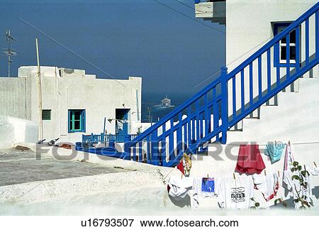 europe, mediterranean, hora, cyclades, architecture, aegean View Large Photo Image Stock Photo - europe, mediterranean, hora, cyclades, architecture, aegean. Fotosearch
