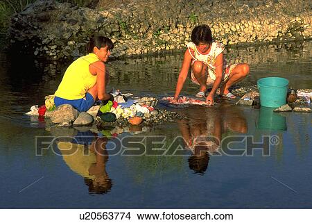 female, water, two, women, people, woman View Large Photo Image Picture - female, water, two, women, people, woman. Fotosearch