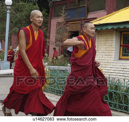 gandan, person, monks, buddhist, mongolia, people View Large Photo Image Stock Image - gandan, person, monks, buddhist, mongolia, people. Fotosearch