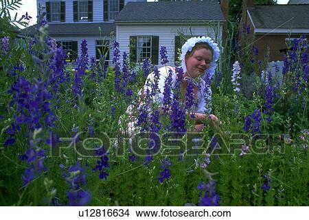 garden, female, flower, costume, traditional, woman View Large Photo Image Picture - garden, female, flower, costume, traditional, woman. Fotosearch