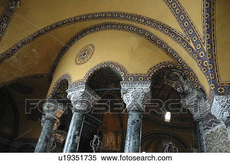 Stock Photography - haghia, person, colonnade, gallery, turkey, people. Fotosearch