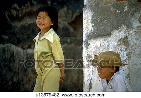 Stock Image - images, bali, kids, children, balinese, asia. Fotosearch