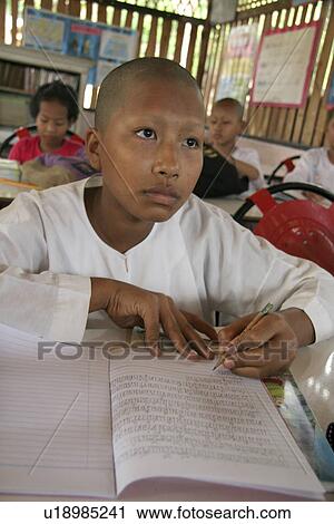 Stock Image - kid, girl, school, person, child, people. Fotosearch