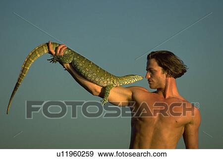 Stock Photo - male, alameda, california, monitor, beach. Fotosearch