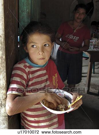 meal, girl, eating, honduras, person, people View Large Photo Image Stock Image - meal, girl, eating, honduras, person, people. Fotosearch