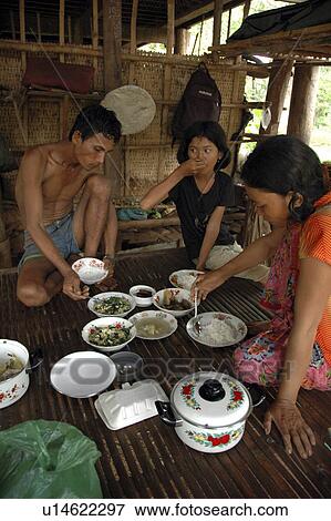 meal, people, eating, cambodia, person, family View Large Photo Image Stock Photo - meal, people, eating, cambodia, person, family. Fotosearch