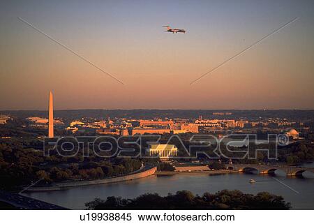 Stock Photography - memorial, washington, monument, lincoln, abraham, george. Fotosearch