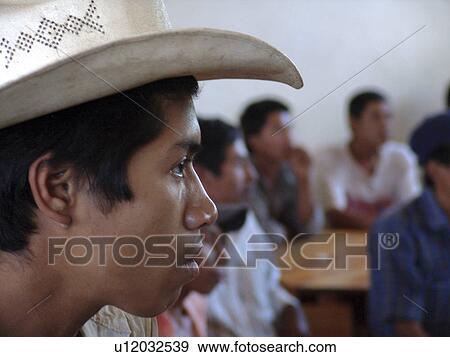 Stock Photo - men, people, honduras, meeting, person, water. Fotosearch