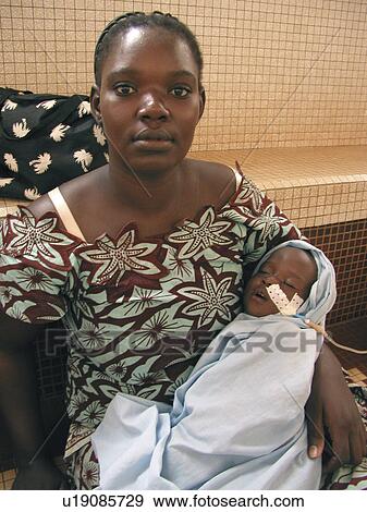 Stock Photo - mother, people, faso, burkina, person, baby. Fotosearch