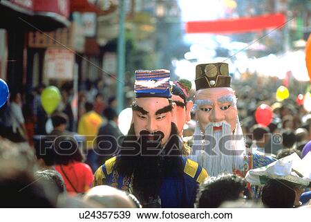 Stock Photo - parade, chinatown, celebration, year, new, party. Fotosearch