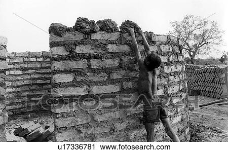 Stock Image - person, house, nature, pattern, child, people. Fotosearch