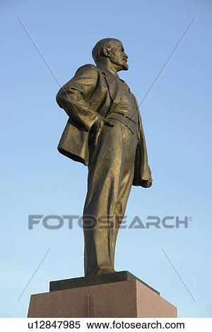 pskov, person, statue, lenin, russia, people View Large Photo Image Stock Photography - pskov, person, statue, lenin, russia, people. Fotosearch