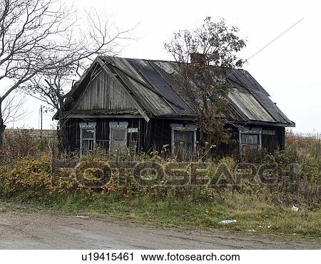 Stock Image - run, house, russia, home, person, people. Fotosearch