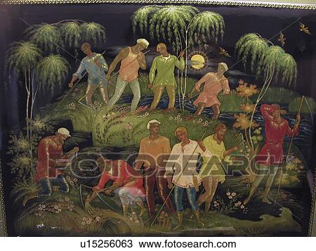 Stock Image - russia, pattern, 7786, person, nature, people. Fotosearch