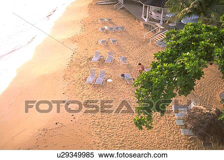sand, beach, resort, jamaican, water, woman View Large Photo Image Stock Photography - sand, beach, resort, jamaican, water, woman. Fotosearch