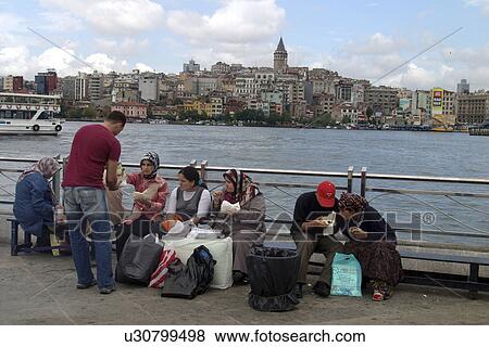 sardines, person, bread, eating, turkey, people View Large Photo Image Stock Photo - sardines, person, bread, eating, turkey, people. Fotosearch