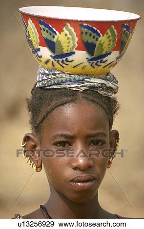 senegal, girl, head, pottery, colorful, village View Large Photo Image Stock Photo - senegal, girl, head, pottery, colorful, village. Fotosearch