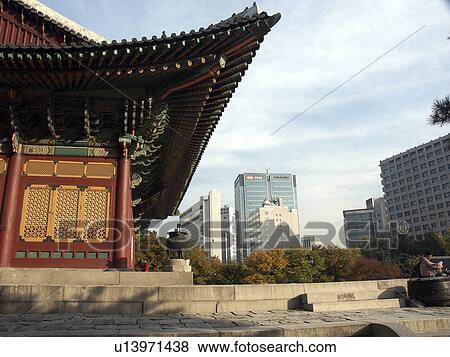 seoul, person, palace, royal, korea, people View Large Photo Image Stock Photo - seoul, person, palace, royal, korea, people. Fotosearch