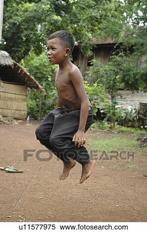 skipping, sport, boy, cambodia, person, people View Large Photo Image Stock Photography - skipping, sport, boy, cambodia, person, people. Fotosearch