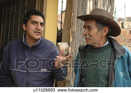 Stock Image - social, person, colombia, males, men, people. Fotosearch