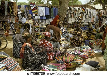 Stock Photo - street, person, mali, 3139, women, people. Fotosearch