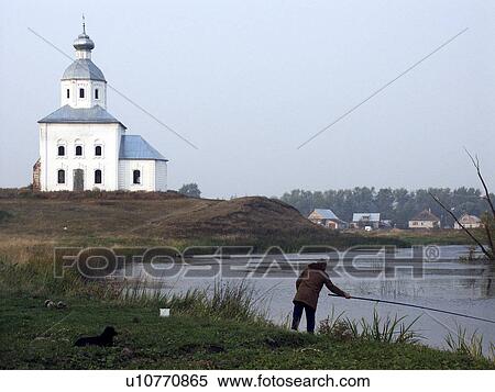 Stock Photography - suzdal, person, landscape, russia, 7973, people. Fotosearch