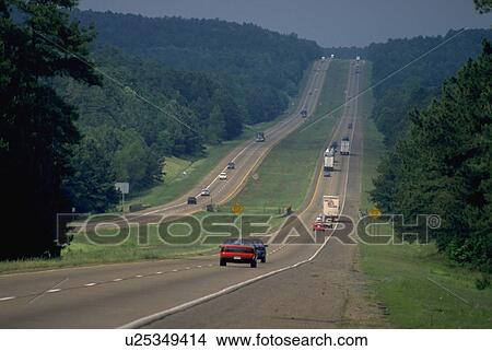 traffic, 30, rural, highway, arkansas, interstate View Large Photo Image Picture - traffic, 30, rural, highway, arkansas, interstate. Fotosearch