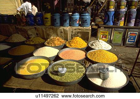 variety, display, spice, market, street, spices View Large Photo Image Stock Image - variety, display, spice, market, street, spices. Fotosearch