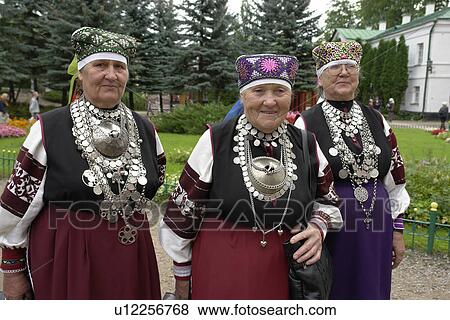 wearing, person, females, russia, women, people View Large Photo Image Stock Photo - wearing, person, females, russia, women, people. Fotosearch