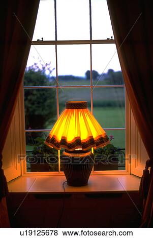 wide, lit, lampshade, crepe, lamp, sunset View Large Photo Image Stock Photo - wide, lit, lampshade, crepe, lamp, sunset. Fotosearch