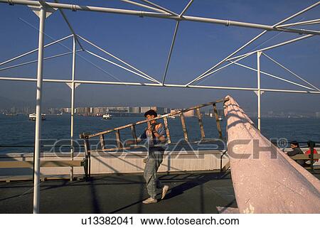 worker, frame, kong, hong, construction, fashion View Large Photo Image Stock Image - worker, frame, kong, hong, construction, fashion. Fotosearch