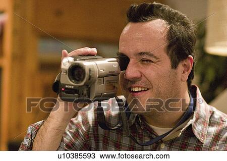 Stock Image - age, family, photographing, 42, male. Fotosearch