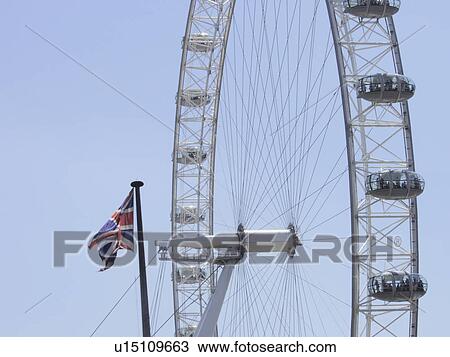 Stock Image - airways, union, eye, london, british. Fotosearch