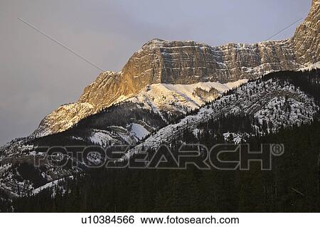 alberta, mountains, covered, snow, winter, rocky View Large Photo Image Stock Photograph - alberta, mountains, covered, snow, winter, rocky. Fotosearch