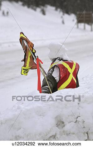 alberta, road, signalman, snowman, highway, winter View Large Photo Image Stock Image - alberta, road, signalman, snowman, highway, winter. Fotosearch