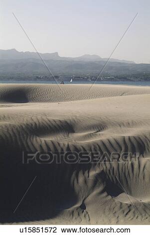 Stock Image - baix, dune, tarragona, catalunya, spain, beach. Fotosearch