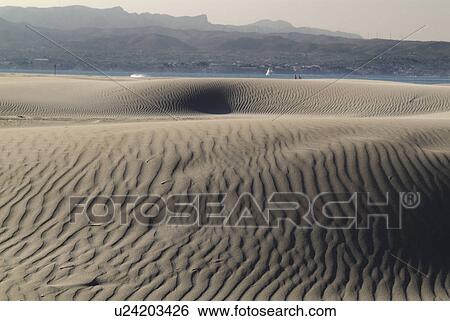 Stock Photograph - baix, dune, tarragona, catalunya, spain, beach. Fotosearch