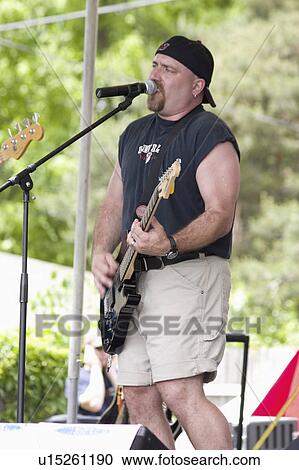 Stock Image - bergdahl, vocalist, joey, guitarist, rhythm, lead. Fotosearch