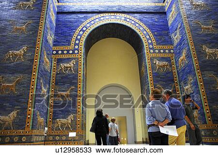 berlin, gate, germany, museum, pergamon, ishtar View Large Photo Image Stock Image - berlin, gate, germany, museum, pergamon, ishtar. Fotosearch