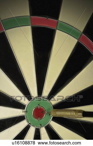 Stock Photo - board, eye, bulls, hitting, dart. Fotosearch