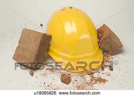 builder, brick, build, broken, broke, break View Large Photo Image Stock Photograph - builder, brick, build, broken, broke, break. Fotosearch